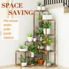 Plant Stand Indoor Outdoor, 14 Tier Large Corner Plant Stand Tall Plant Shelf Rack Flower Stand For Multiple Plants 4