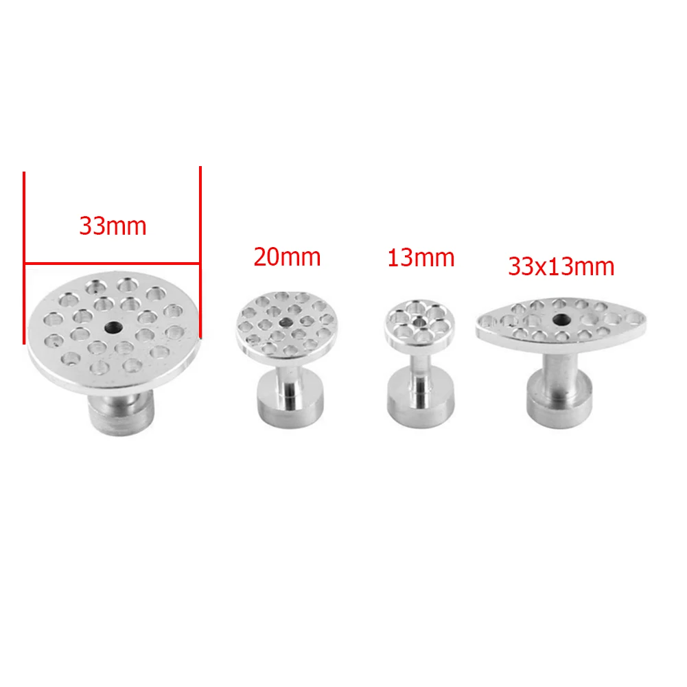 4pcs Dent Finishing Tools Multifunctional Aluminium Alloy Depression Repair Gasket Wear-resistant Accessories for Universal Cars