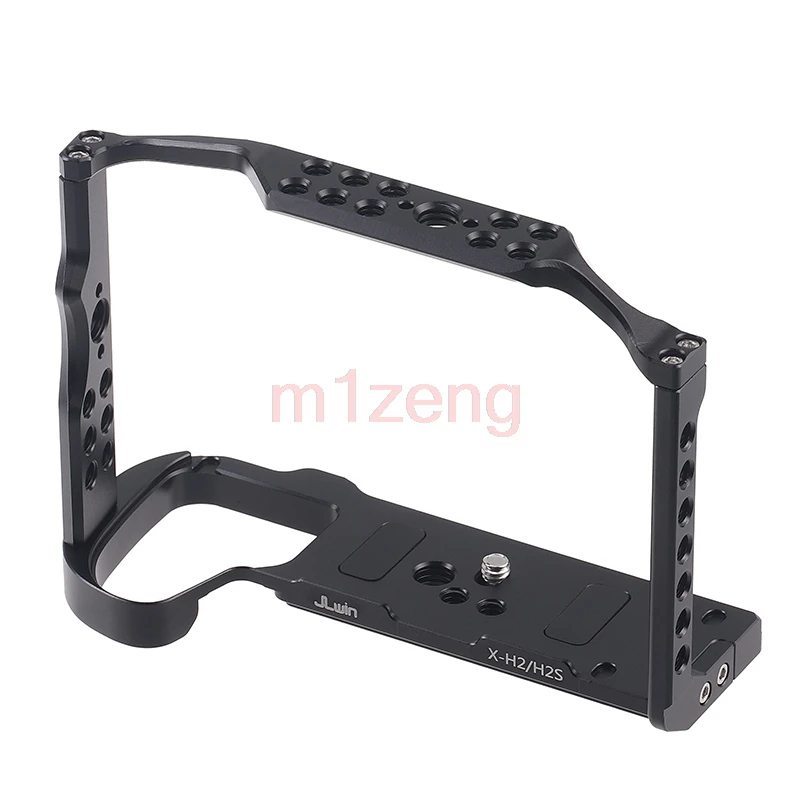 Alloy Rabbit cage Rig Handle Arm support bracket Stabilizer hotshoe for fujifilm X-H2 X-H2S camera video led microphone tripod
