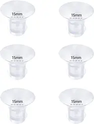 Universal Flange Inserts for Breast Pump Shields (5-Pack: 13-21mm) (15-6PCS)