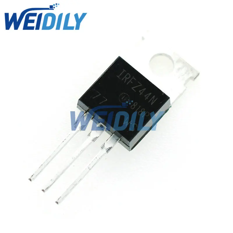 IRFZ44N IRFZ44 Triode Power MOSFET 49A 55V Transistor TO-220 5PCS New