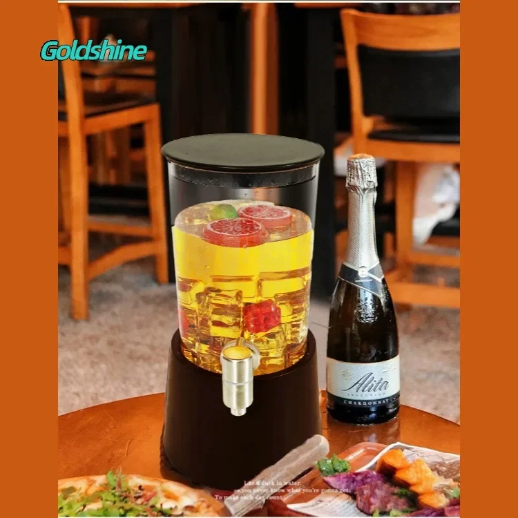 Portable Colorful LED Beer Light Tower Novelty Beverage Juice Dispenser Weddings Christmas New Year Bar Nightclub Supplies 2