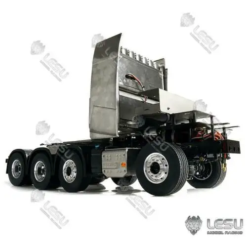 LESU 8*8 Metal Chassis Motor Compatible with 1/14 Tamiyaya RC FH16 Tractor Truck Trailer Model Toys TH16805 3