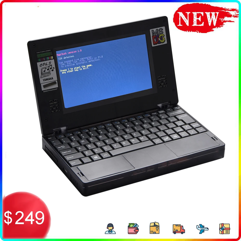 Tarjeta-gr-fica-CGA-de-DOS-sistemas-notebook-retro-8088-ordenador-IBM ...