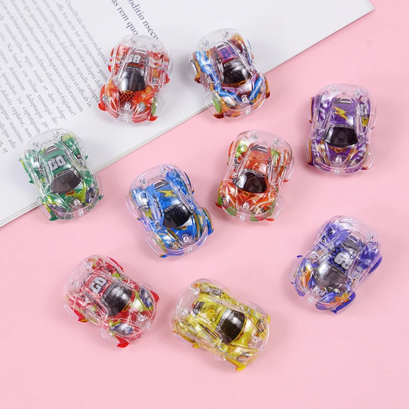 10/20pcs Cartoon Pull Back Car Toy Kids Birthday Party Favors Pinata Filler Classroom Prize Christmas Gifts Mini Racing Vehicles