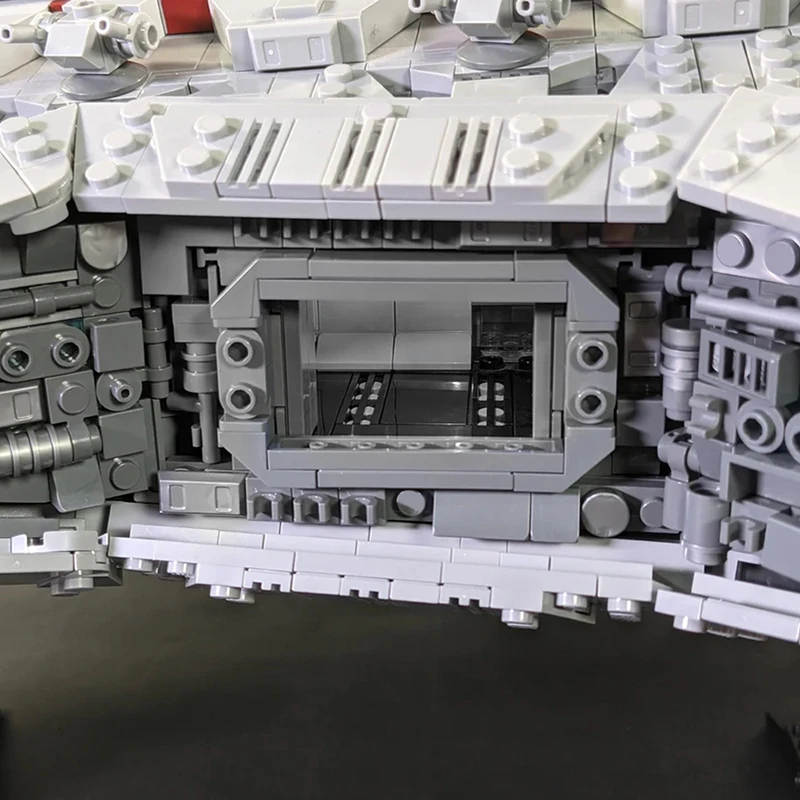 Venator-class 스타 디스트로이어 빌딩 블록 세트, 우주 전쟁 영화 시리즈, 우주선 벽돌, 수집용 장난감, 11180 개