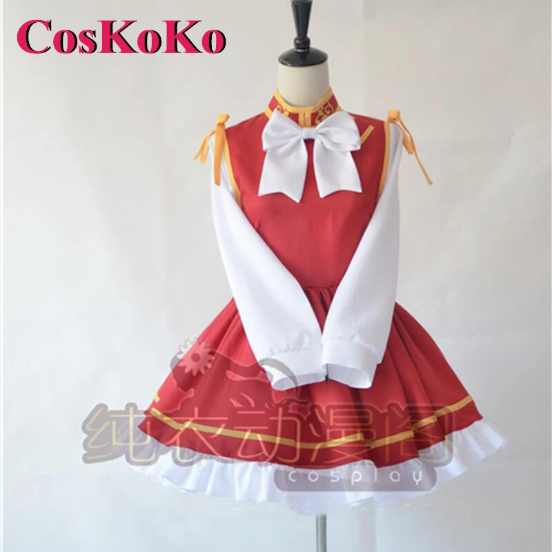 

CosKoKo Chen Cosplay Anime Game Touhou Project Costume Gorgeous Sweet Lovely Uniform Dress Women Party Role Play Clothing