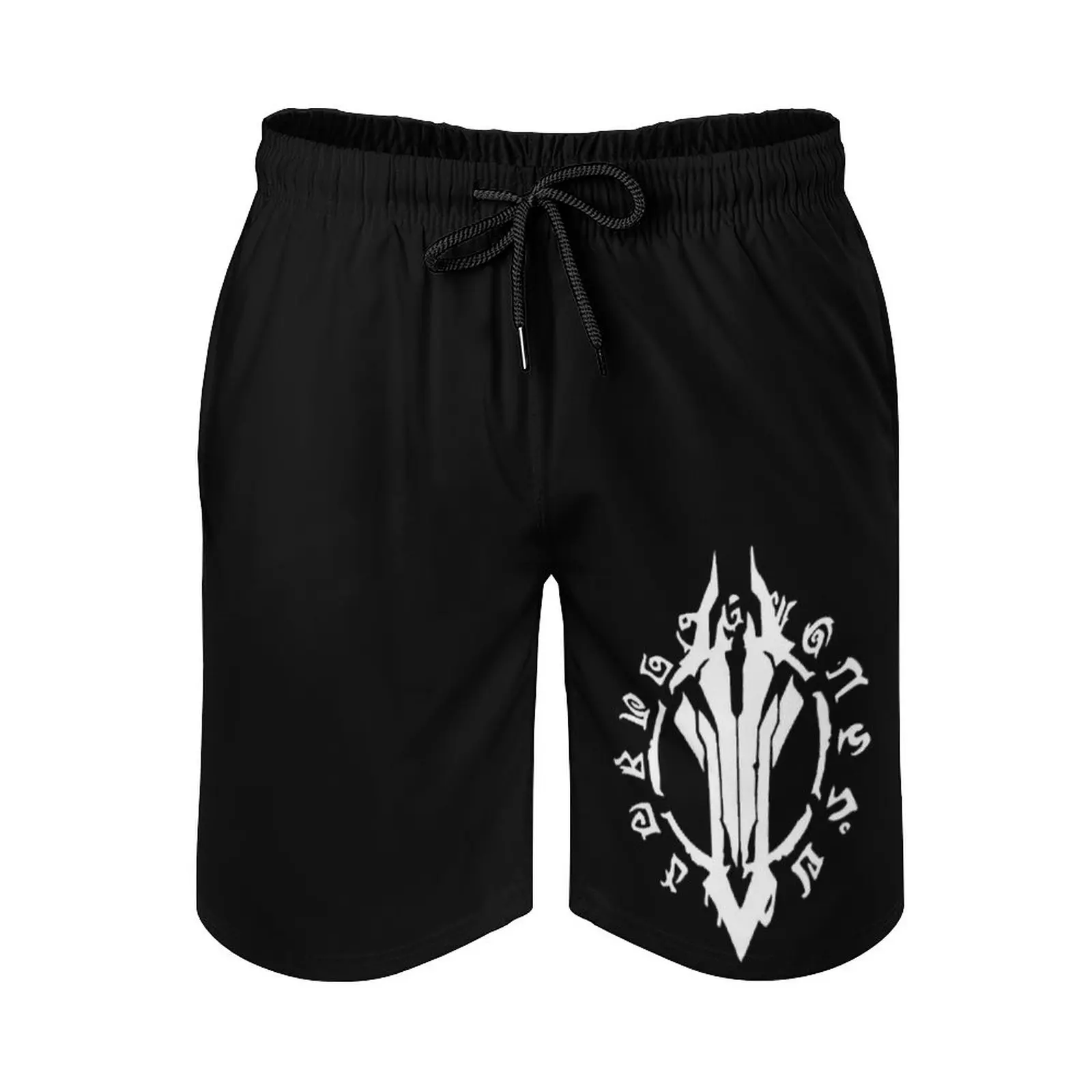 Darksiders Rune White Men'S Swim Trunks Sports Shorts Beach Trunks Surfing Pockets And Mesh Lining 2 3 Apocalypse Blade Blades