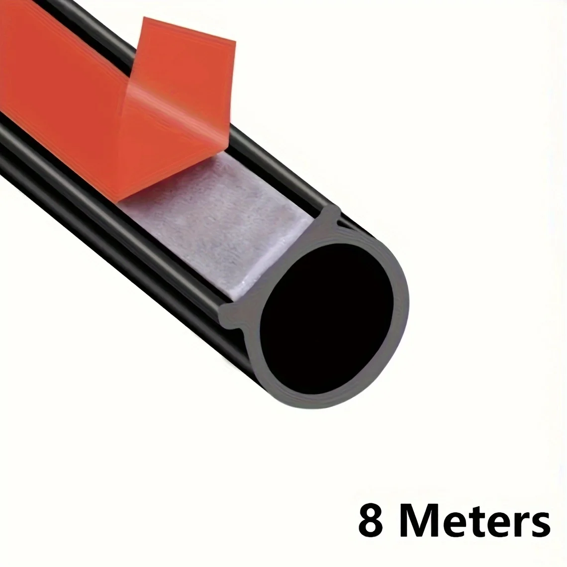 Car Door Seal Strip 8m Auto Rubber Sealant