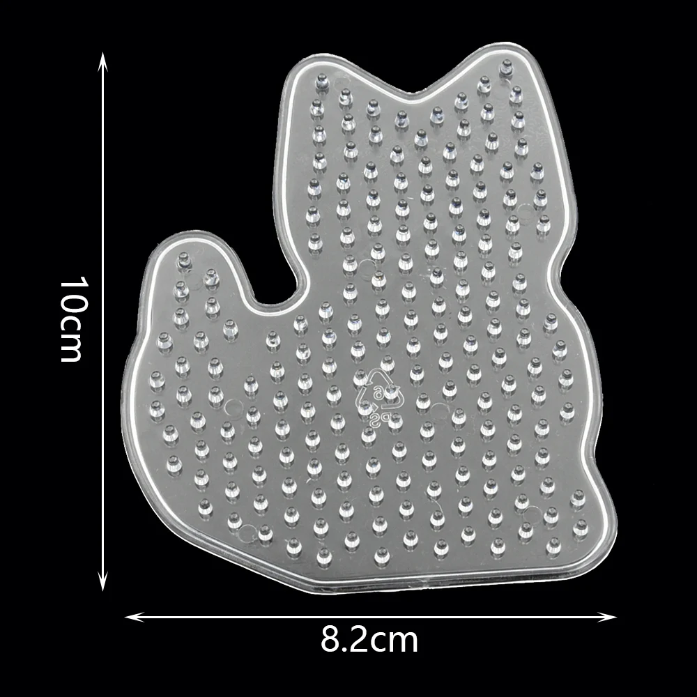 Colorful DIY Beads Tool Educational Puzzle Pegboard Template