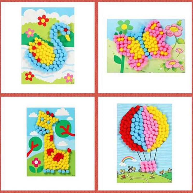 Рисунок 4 - 10 мм, мягкие круглые помпоны