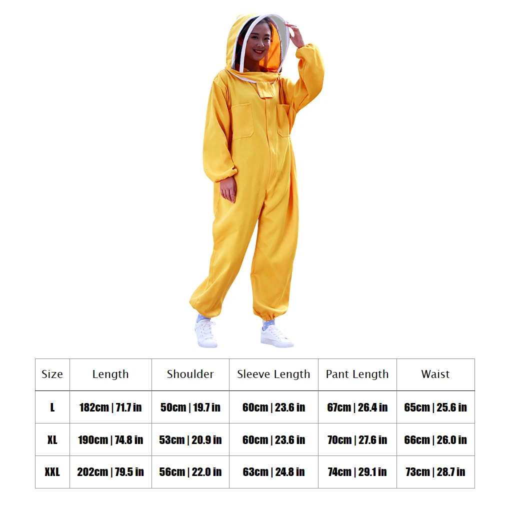 Bee Protective Clothing Beekeeping Anti-bee One-piece Cotton Women&rsquo;s Thickened Detachable Hat beekeeping suit beekeeping clothing