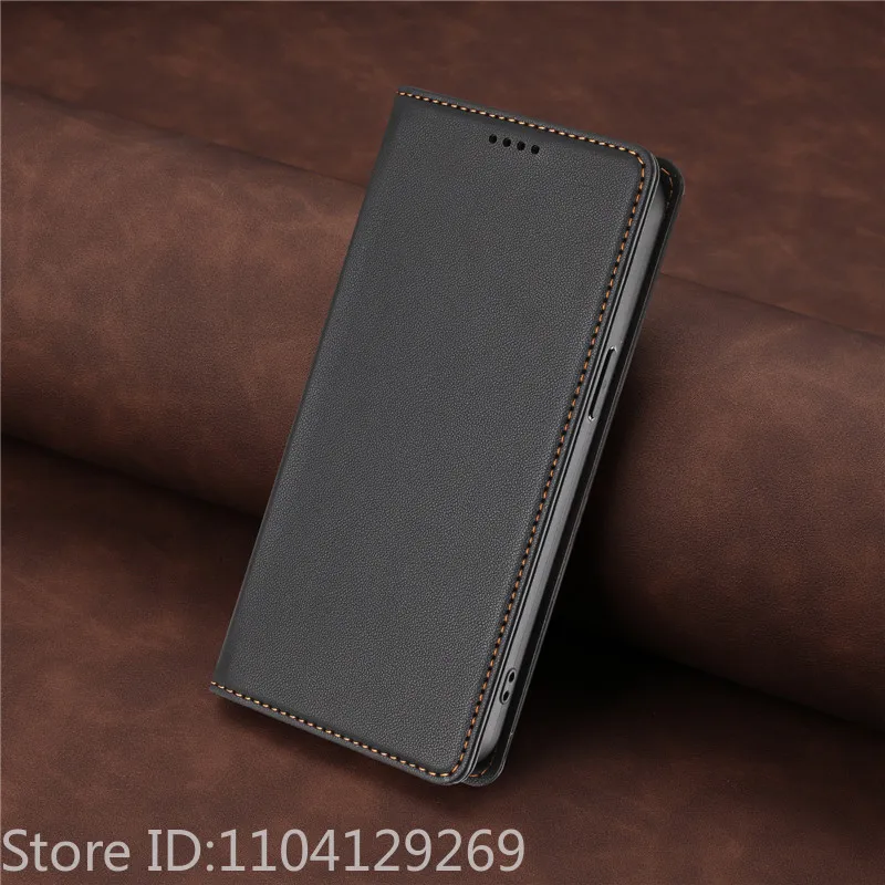 Anti-Theft Luxury Leather Wallet Flip Phone Case