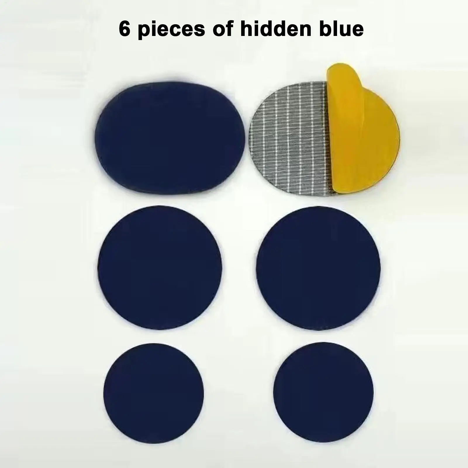 6piece/set Sports Shoe Fabric Repair Patch Heel Anti Wear Mesh Lining Hole Subsidy self-adhesive Patches Creative Practical Tool