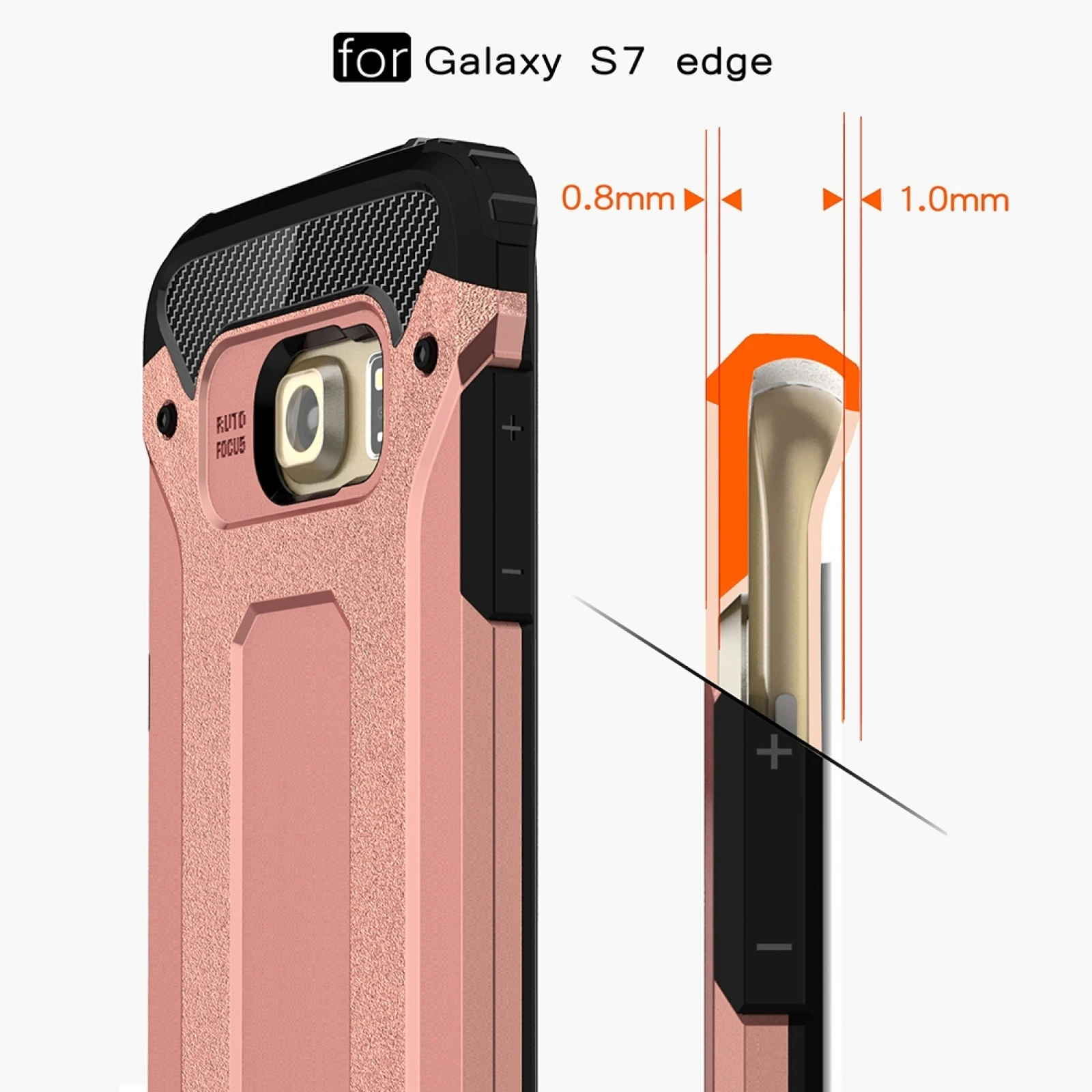 Tough Armor Dual-Layer Protective Phone Case Back Cover