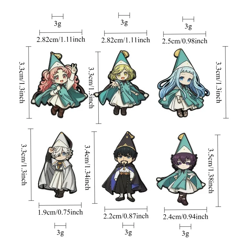 Charming Witch Hat Atelier Anime Figures - Couples Gift and Decorative Accessories Collection