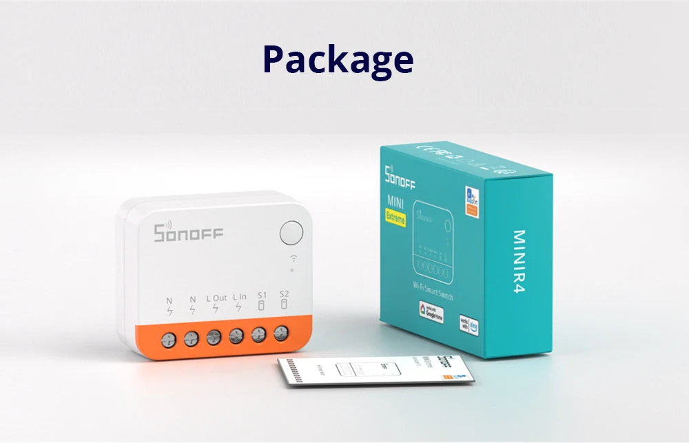 Mini R4 Extreme Minir4 Mini R4 Wifi Smart Switch Interruptor with Relay on-Off