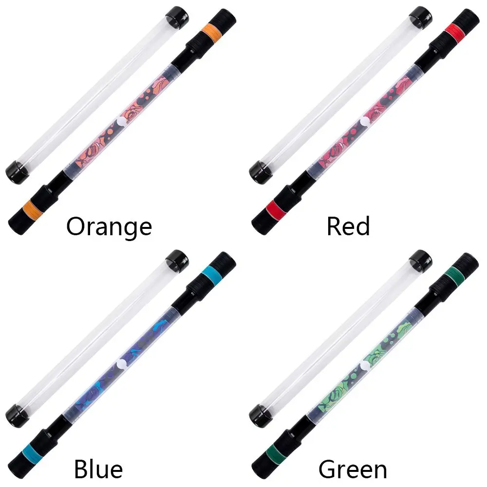 Novelty Spinning Pen Rotating Gaming Pen Kids Students Gift Toy Student Rotating Pressure Relief Turn School Stationery