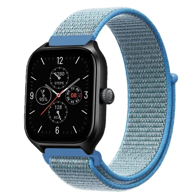 Durable Nylon Smartwatch Band, 20mm & 22mm