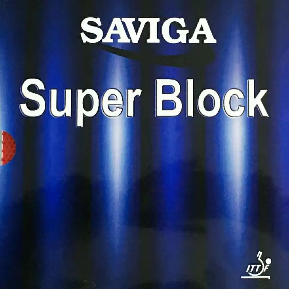 Fast Attack SAVIGA Super Block Non-Curing Table Tennis Rubber Long Pips Ping Pong Rubber without Sponge Super Defense