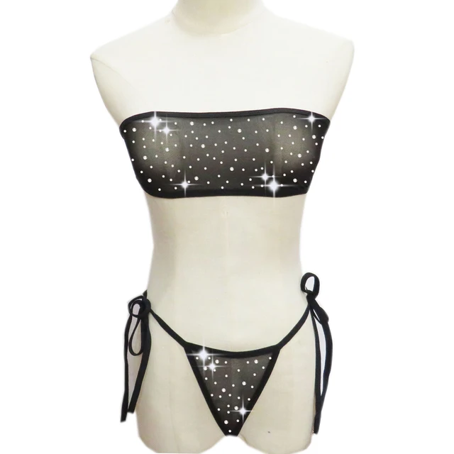 Designer Exotic Dancewear Bikini Outfit