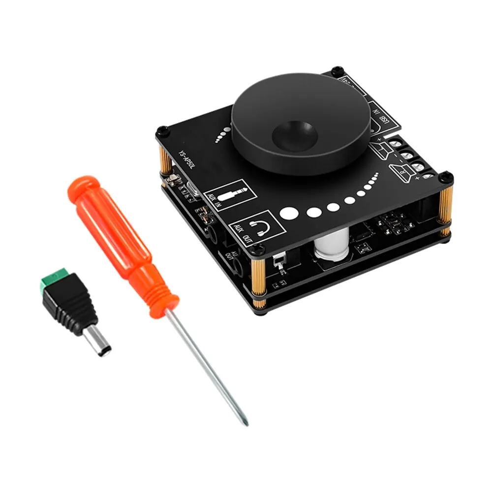 YS-AP50L 50W + 50W Mini Digital Stereo Amplifier 50WX2 Speaker Power Amplifier Board Module Bluetooth-compatible 5.0 headphone amplifier audio amplifier board stereo amplifier portable dac amplifier audio amp adapter