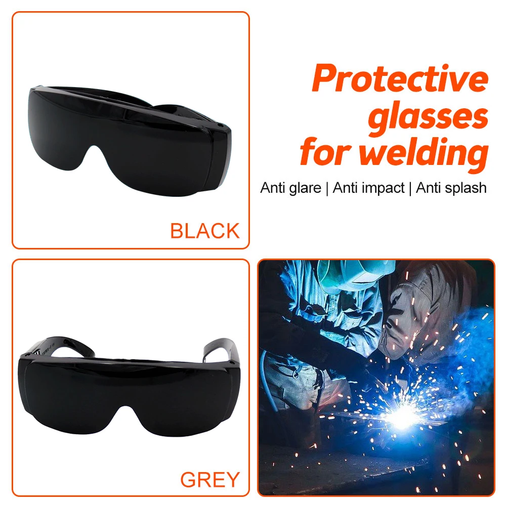 Welding Goggles Anti-Glare Argon Arc Welding Glasses Anti-UV Ultra-light Supplies Protective Screen