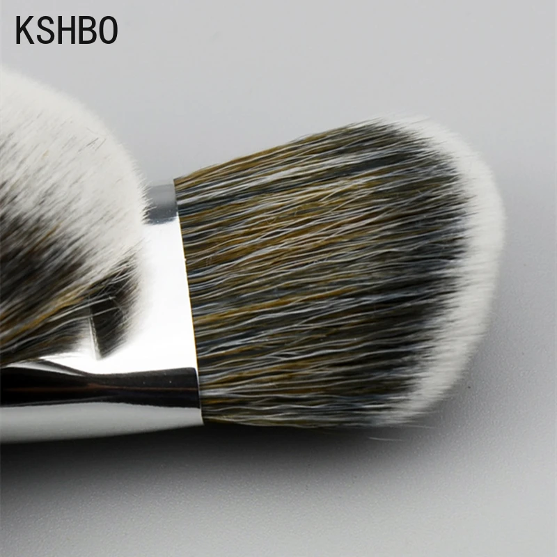 KSHBO Foundation Brush 47 Broom Head Liquid Foundation Shadow Repairing Brushes Women Face Base Makeup Beauty Professional Tools 6 KSHBO Foundation Brush 47 Broom Head Liquid Foundation Shadow Repairing Brushes Women Face Base Makeup Beauty Professional Tools 6