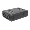 Main Body 390mm Deep Microphone Receiver 2U3U4U6U PE Cabinet Aluminum Fly Case Air Box Amplifier Mic Flightcase Shockproof Box 3