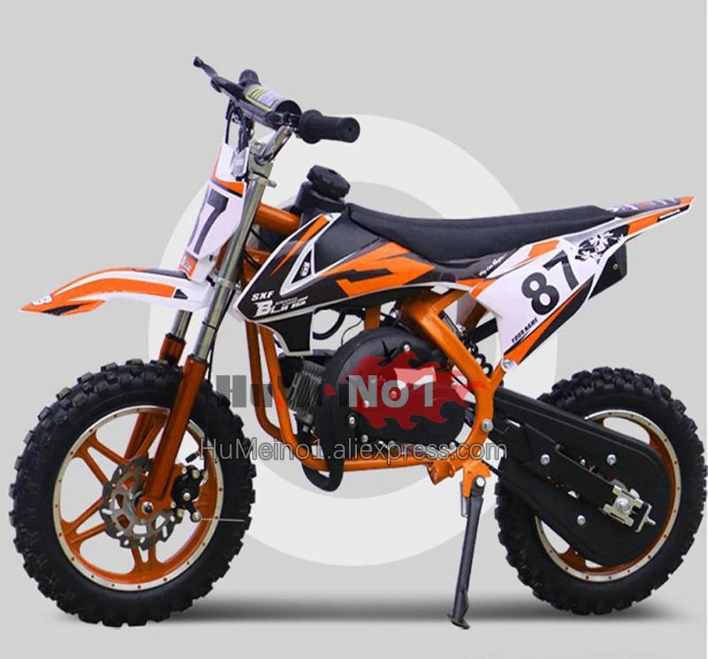 SYX-moto Green Kids Off Road Dirt Bike 50CC 2-Stroke Gas Dirt Bike