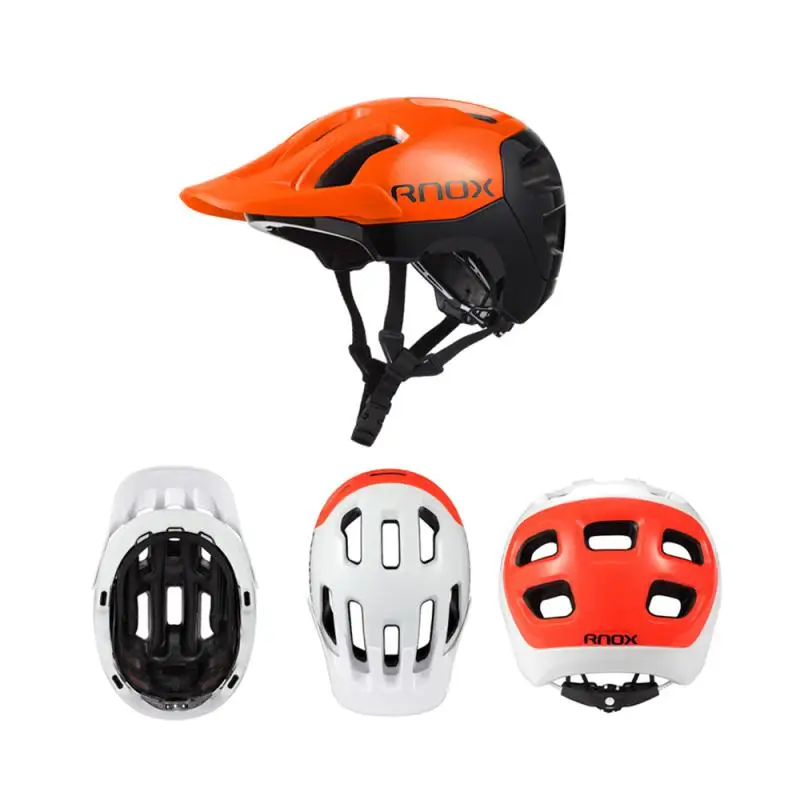 

RNOX(55-61cm) MTB Bicycle Cycle HELMET (Universal Size) Bike Colors Available Mountain Bike Big Brim Safety Helmet