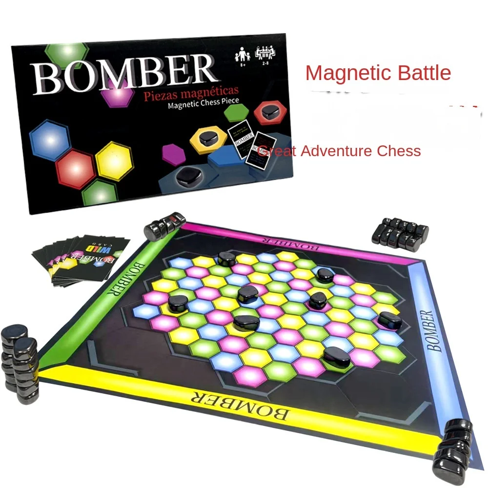 Magnetic Battle Adventure Chess Desktop Game magnetic chess set board game table games
