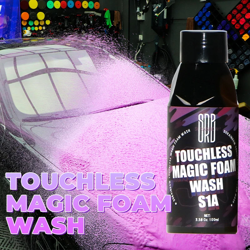 Car Wash Soap Pink Purple Snow Foam Safe for Cars Trucks Motorcycles RVs Works with Foam Cannons Guns or Bucket Washes