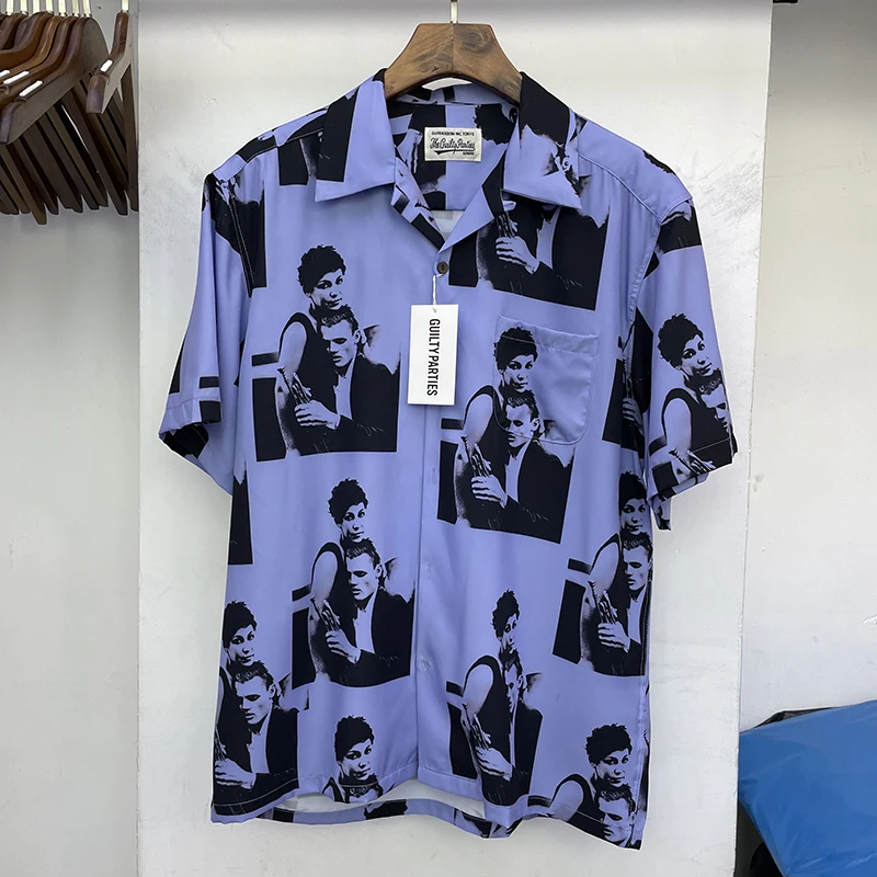 WACKO MARIA CHET BAKER HAWAIIAN SHIRT Jesse WACKO MARIA Men