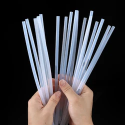 Compact Hot Melt Glue Gun with 7mm Glue Sticks - Premium Mini Industrial Heat Tool (10 pcs)