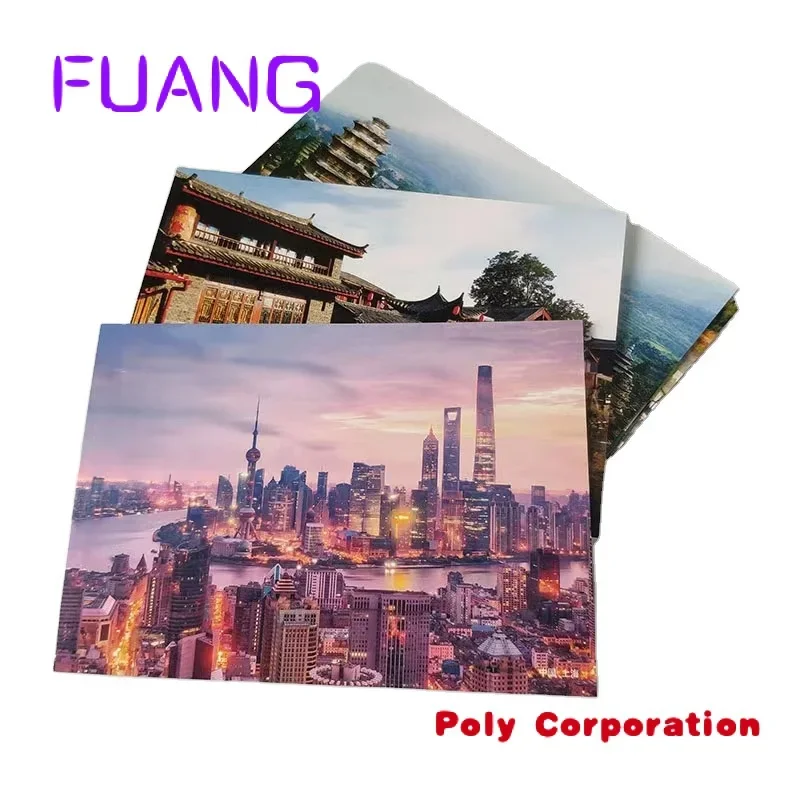 Custom  Personal custom all kinds of beautiful colorful printing post card