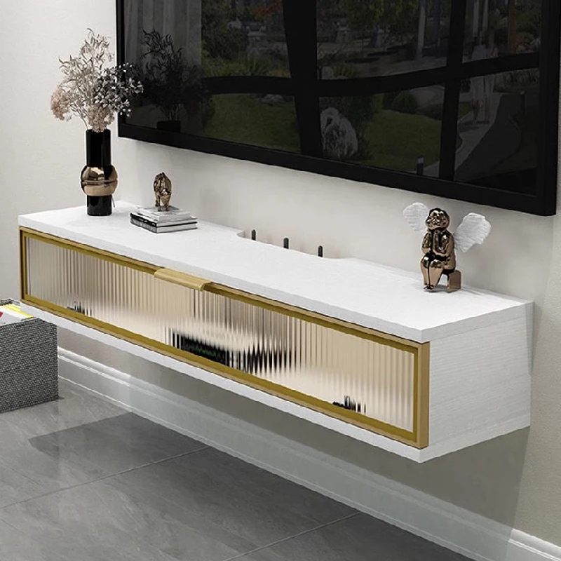 

Large Luxury Monitor Stand Nordic Center Display White Floating Tv Cabinet Living Room Muebles Para El Hogar Salon Furniture