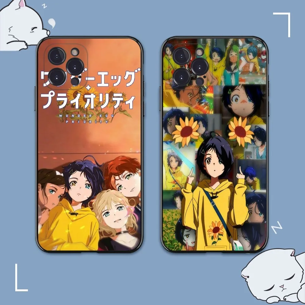 Wonder Egg Priority Phone Case Per Iphone 14 11 12 13 Mini Pro Xs Max Cover 6 7 8 Plus X Xr Se 2020 Funda Shell