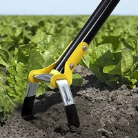 1.2m Double Edge Actions Weeder Hoe Portable Stirrup Necessary Gardening Tools For Farming 1