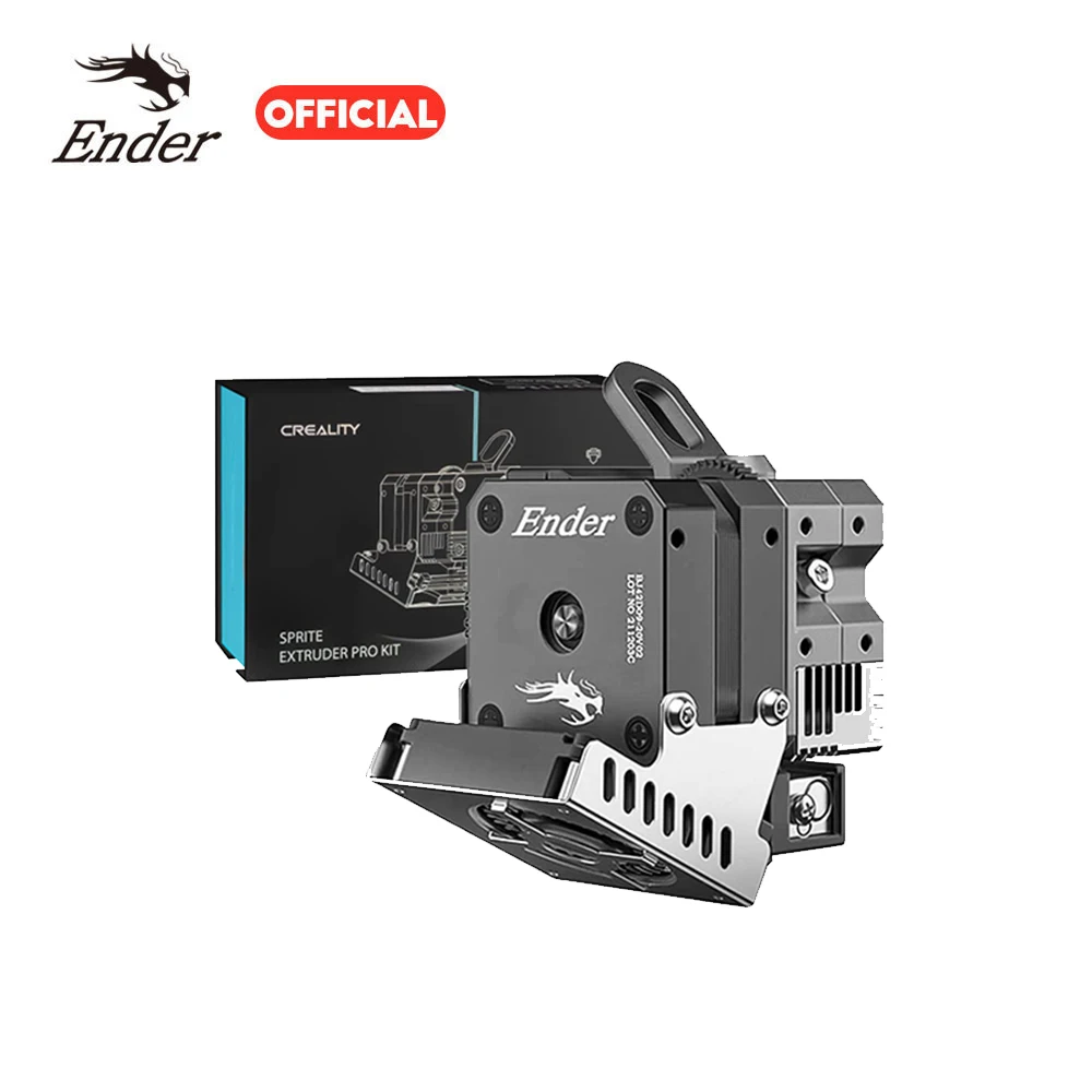 

Creality Sprite Extruder Pro Kit 3D Printer Parts 300℃ Full Metal Dual Gear Direct Drive Extrusion For Ender Printers