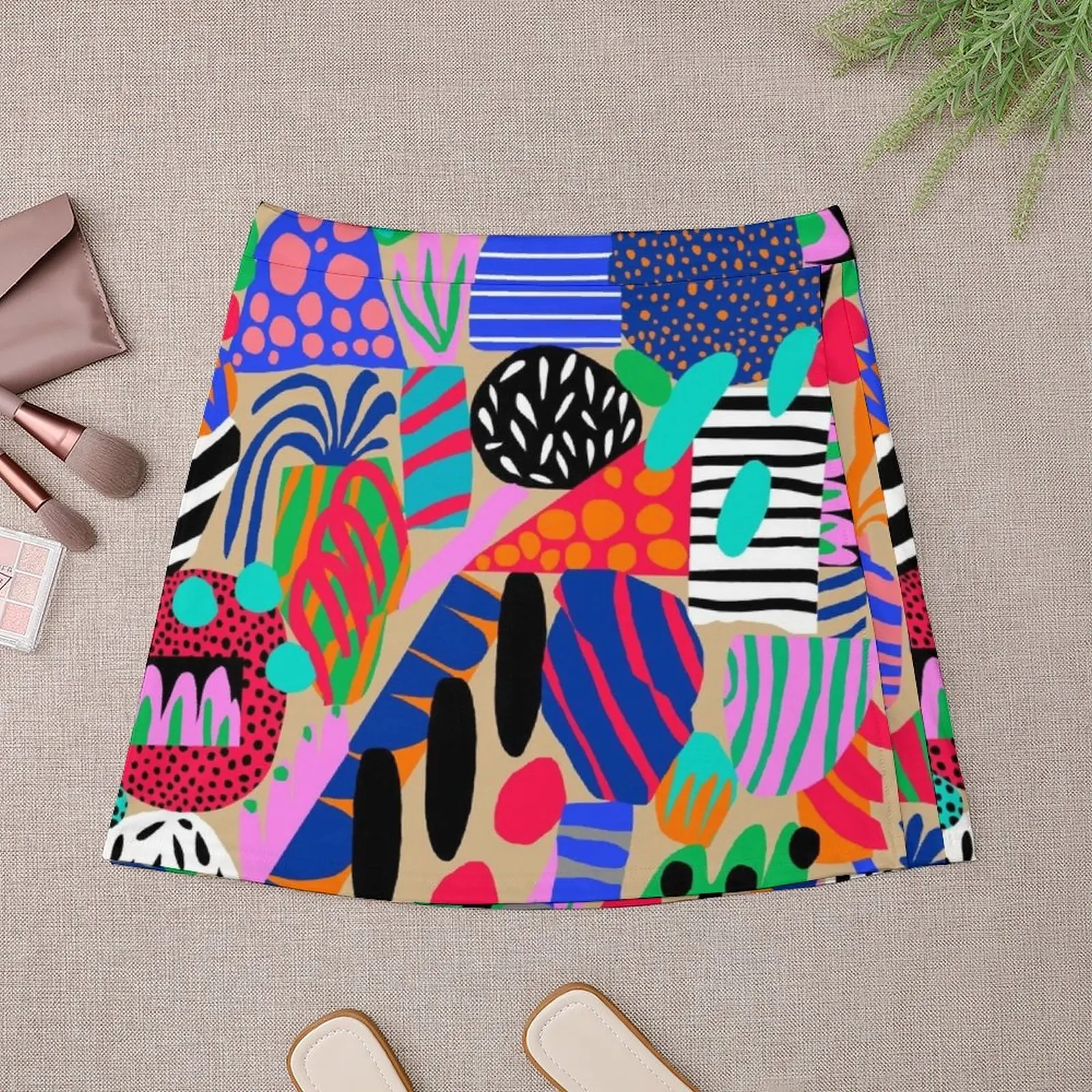 Space Garden Mini Skirt Womens dresses girls skirt korean clothes ladies