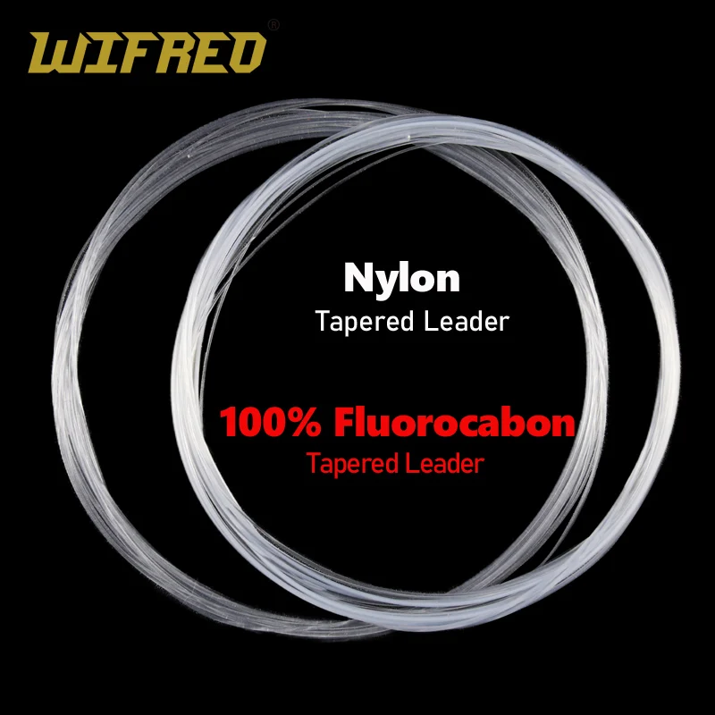 Cheap Tapered Fly Fishing Leader Tippet Fluorocarbon Leader Nymph