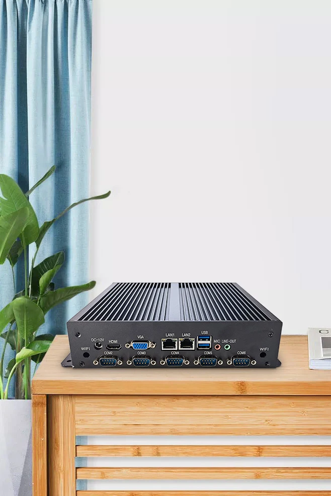 BKHD G26 Fanless Mini PC - Pfsense System, Low Voltage CPU, 2 LAN, 6 COM Ports, IPC ITX Motherboard Description Image.This Product Can Be Found With The Tag Names Barebone Mini PC, Computer Office, Mini pc pfsense system