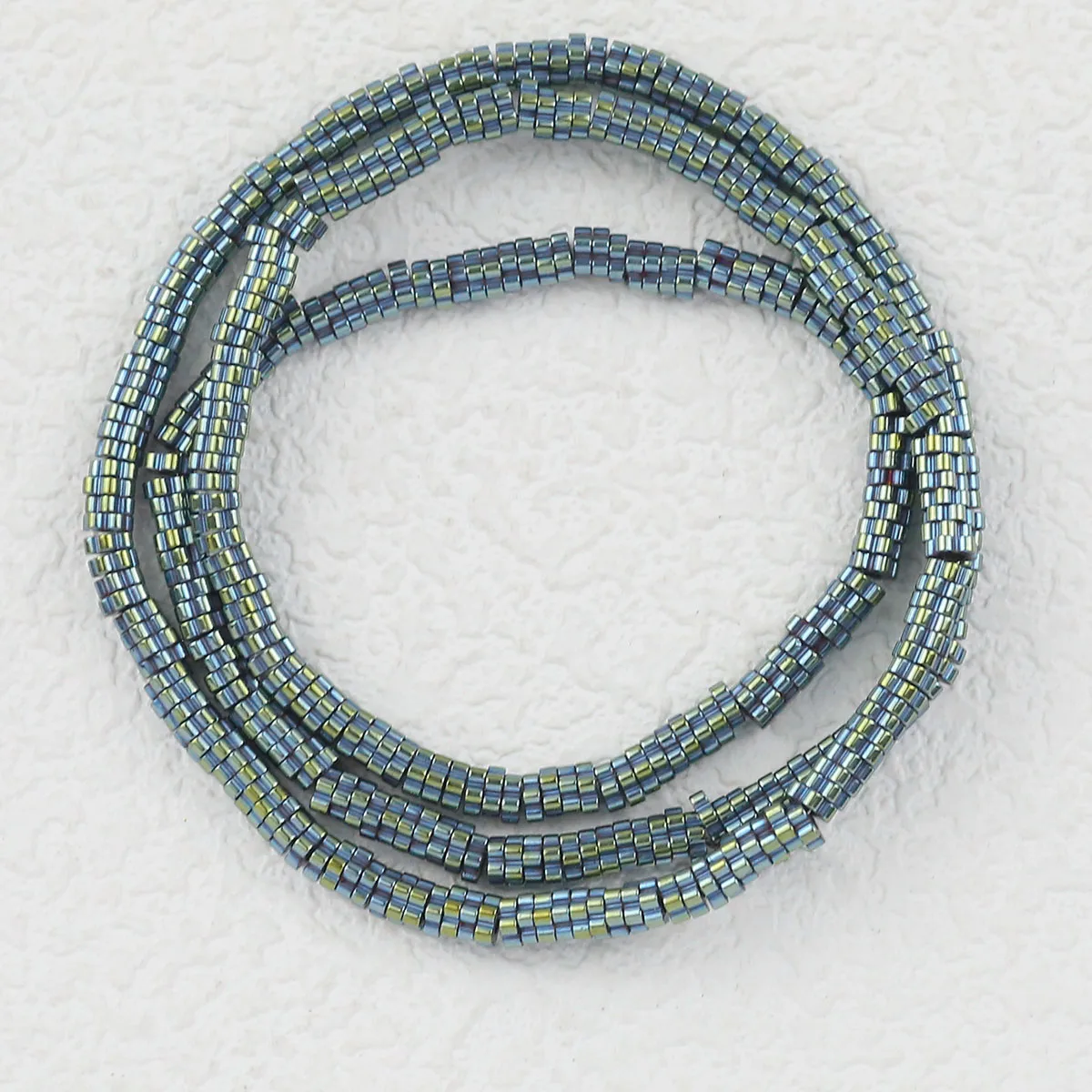 Gold-Plated Hematite Plum Blossom Beads