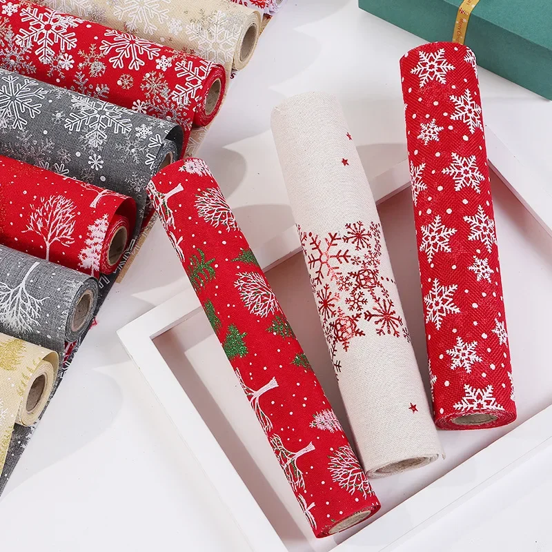 ChristmasTableRunner108InchesLongXmasSnowflakesDiningTable