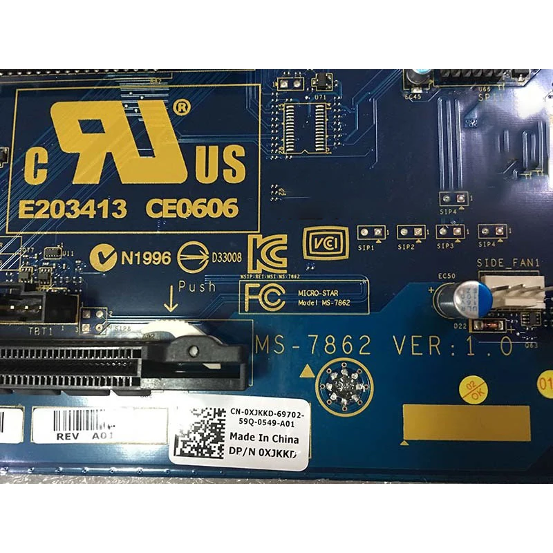 Desktop PC Motherboard For DELL Alienware Area 51 R2 A51 X99 LGA2011 XJKKD FRTKJ MS-7862 Mainboard 6 Desktop PC Motherboard For DELL Alienware Area 51 R2 A51 X99 LGA2011 XJKKD FRTKJ MS-7862 Mainboard - Image 4