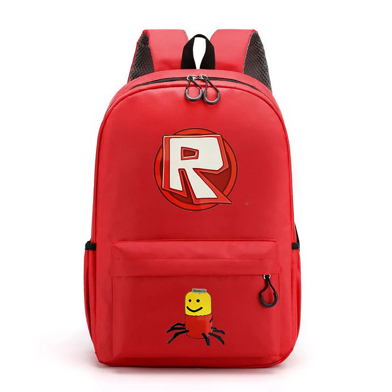 

ROBLOX Virtual World Cross-border Primary and Secondary School Students Schoolbag Anime Backpack Backpack Cartoon Stationery Box