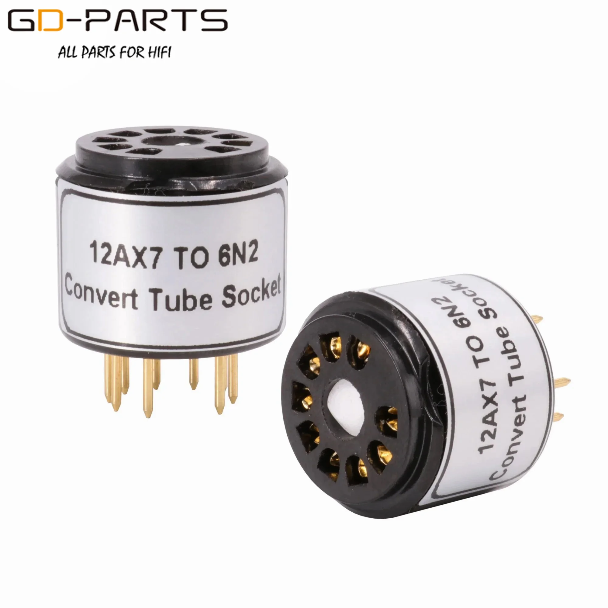 Tube Socket Converter 12AU7 ECC82 ECC83 12AX7 to 6N2 6N1 6N6 ECC88 6922 ...