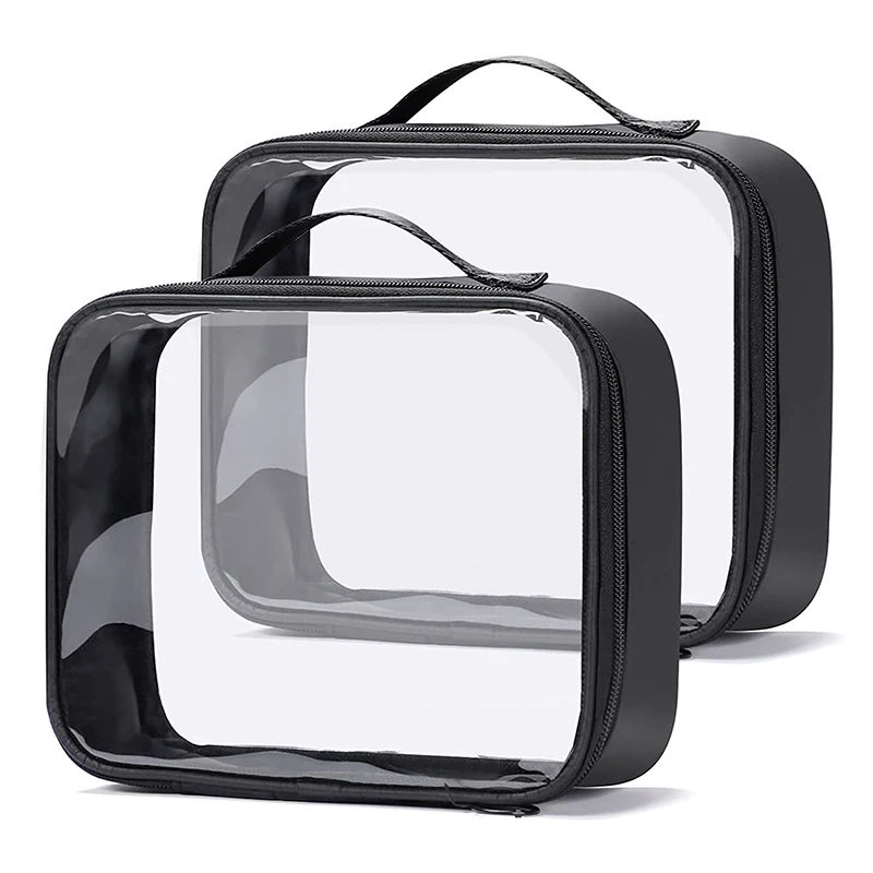 1PC Toiletries Bag Waterproof Cosmetics Bag Aviation Supplies Transparent Storage Bag Men And Women Large Capacity 6