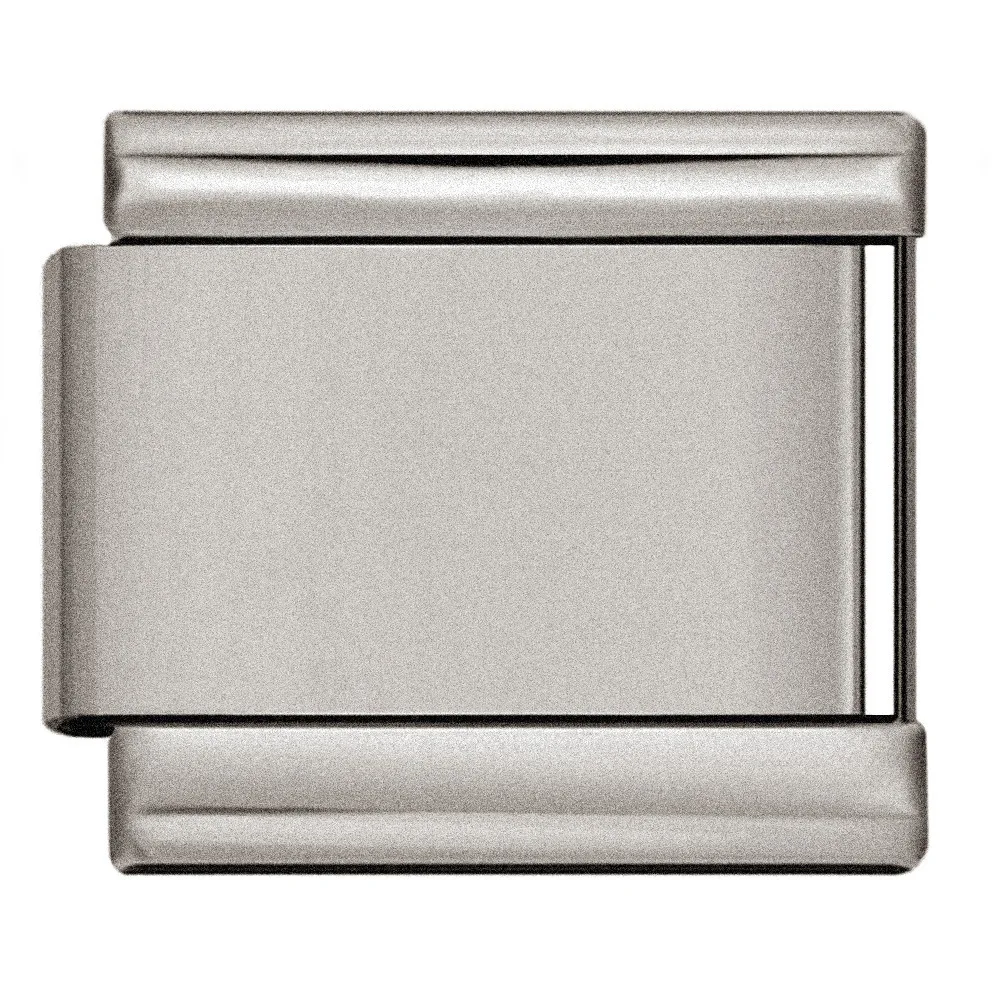 1/5 Stück matte italienische Charm-Links, modularer Verbinder, passend für 9 mm Armbänder aus Edelstahl für DIY-Armbänder, Schmuckzubehör – Detail 10
